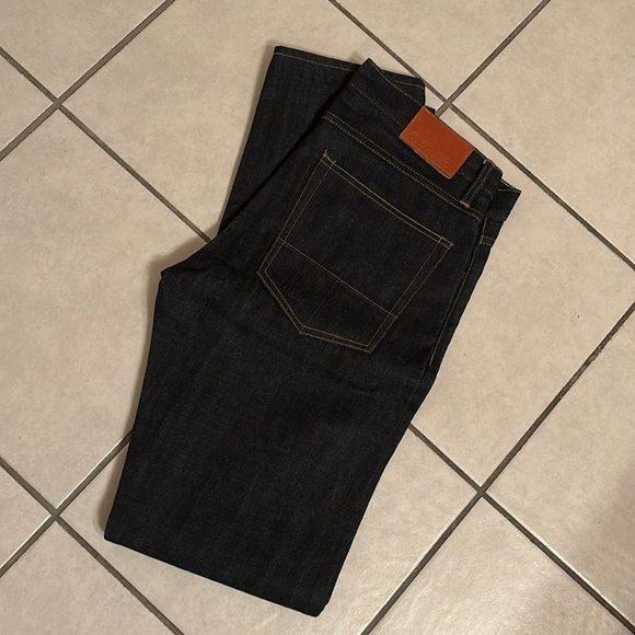 Tellason Other - Tellason Ladbroke slim tapered selvedge denim jeans 36 USA. 14oz red line NWOT